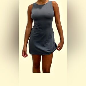 Chic Gray Mini Dress